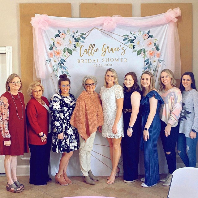 Bridal Shower Backdrop, Bridal Shower Decor, Rustic Bridal Shower, Bridal Shower Decoration Rustic