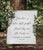 True Love Quote Wedding Backdrop Design - Blushing Drops