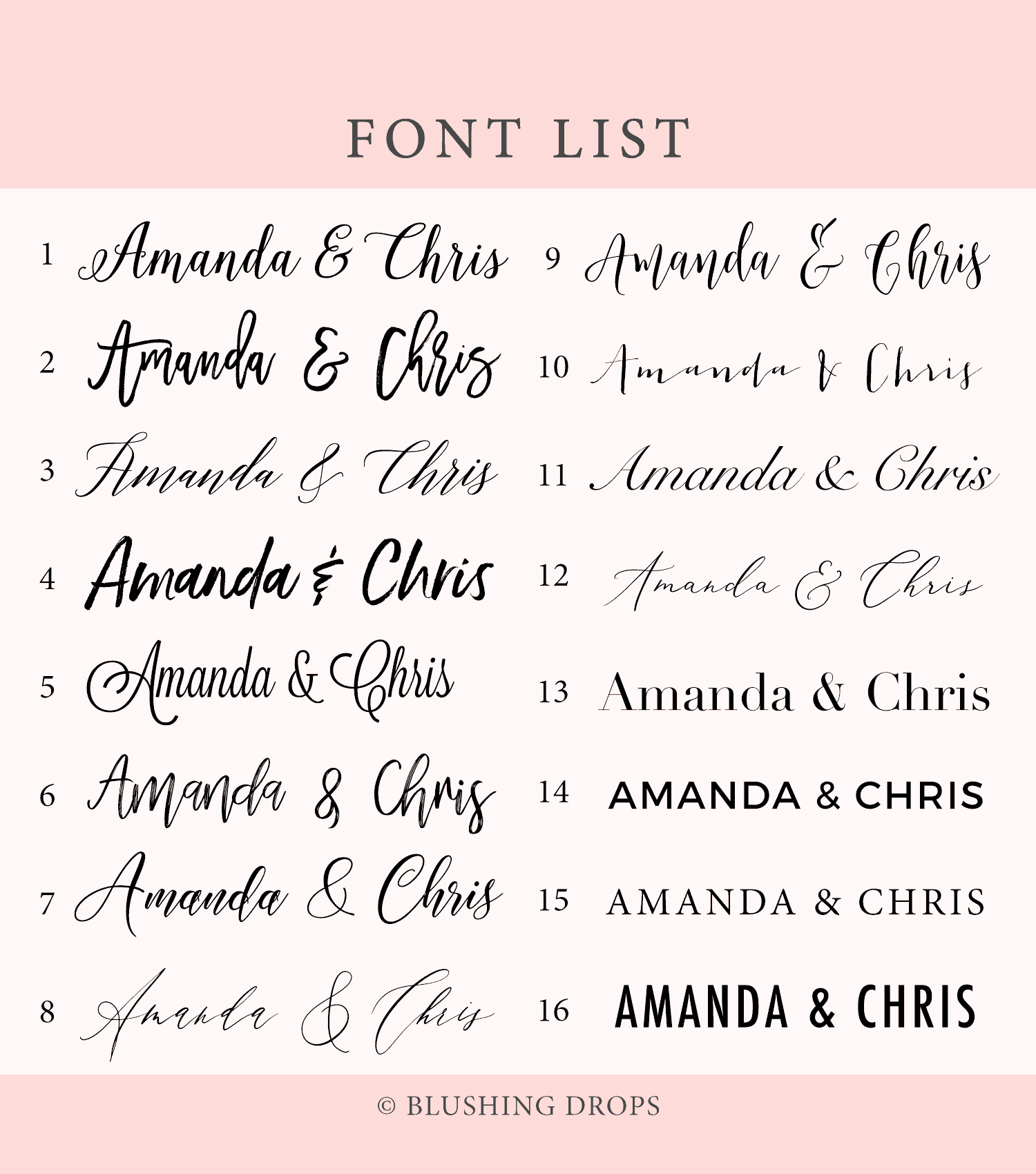 Photo Wedding Guest Book Canvas | Best Day Ever Guestbook Alternative - Blushing Drops