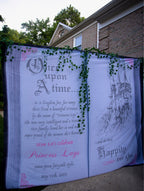 Fairytale Cinderella Storybook Bridal Shower Backdrop