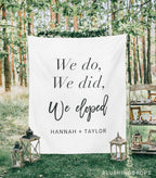 We Do We Did We Eloped Elopement Banner