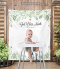Baptism Celebration Photo Booth Backdrop