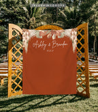Bohemian Fall Wedding Tapestry