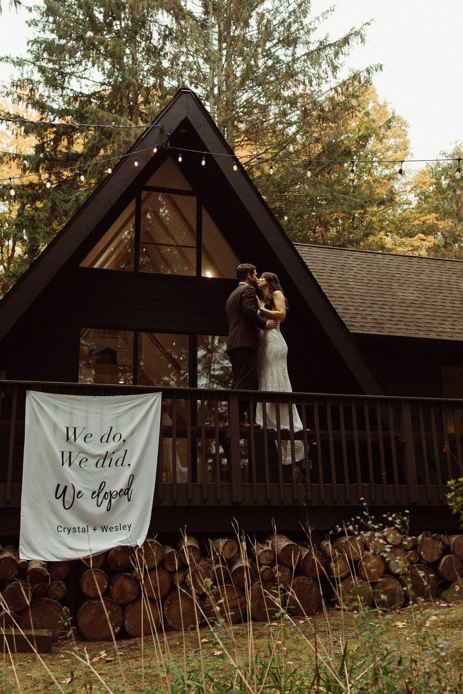 We Do We Did We Eloped Elopement Banner