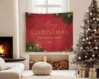 Holiday Appreciation Dinner Christmas Party Backdrop