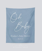 Oh Baby Minimalist Baby Shower Banner