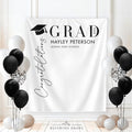 Congrats Grad Modern Graduation Party Backdrop