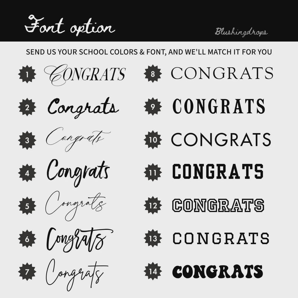 She Did It Black Tassel Graduation Party Banner
