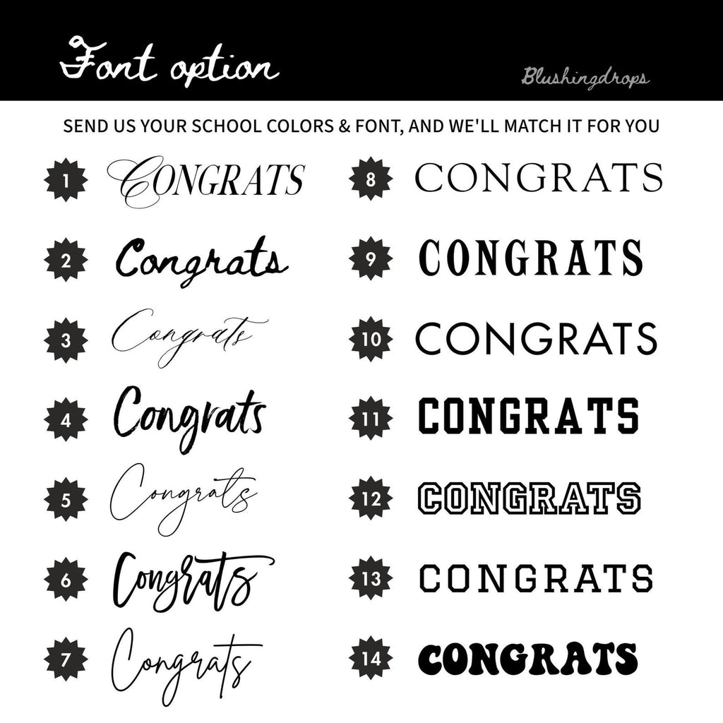 Class of 2026 Graduation Party Photo Booth Backdrop