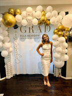 Class of 20265 Modern Graduation Backdrop