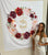 Burgundy Boho Bridal Shower Backdrop | Future Mrs. Banner