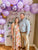 lavender wedding photo backdrop decorations