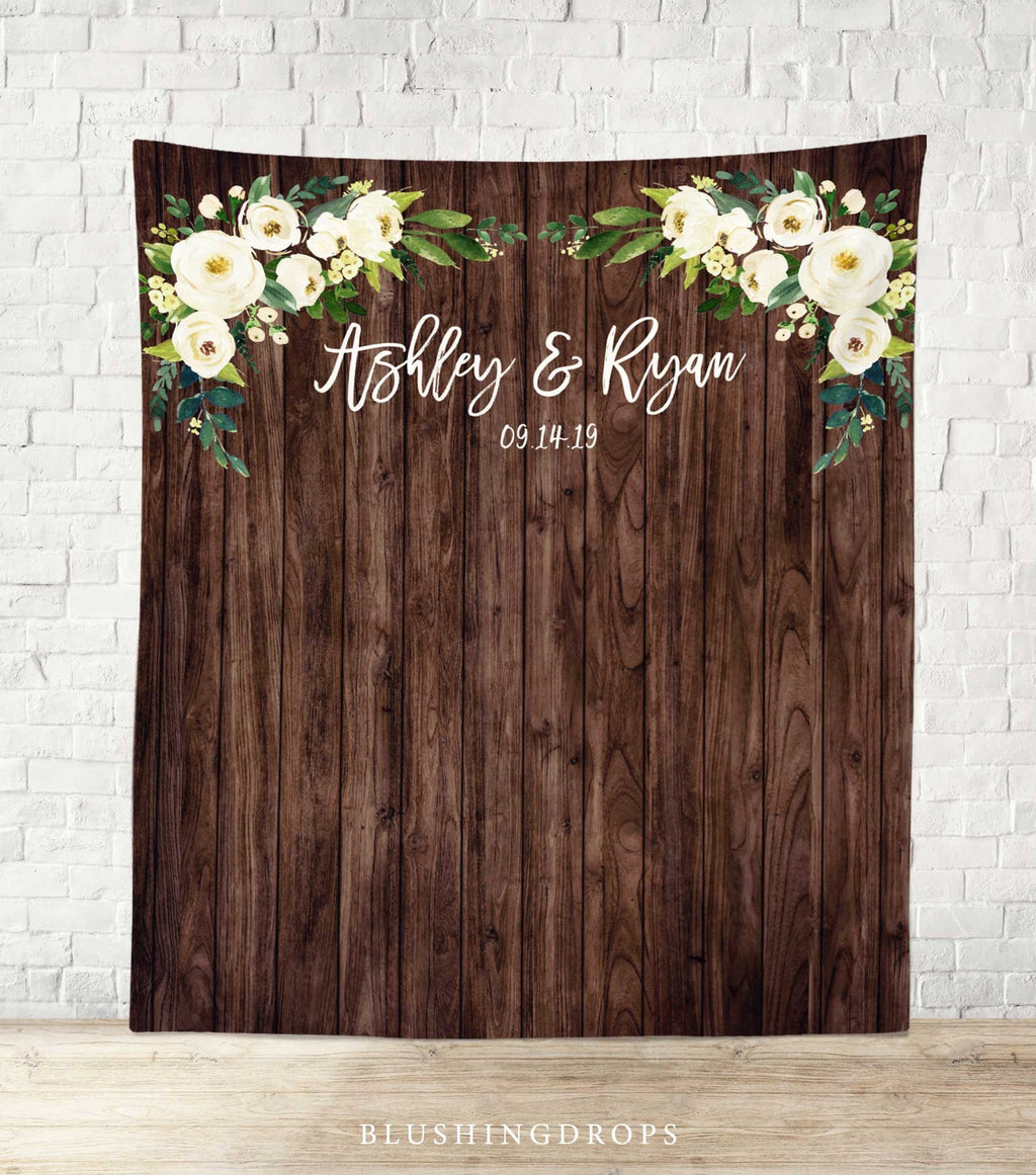 Wedding Photo Backdrop, Rustic Wedding Decorations On A Budget, Rustic Backdrop, Photo Booth Backdrop 