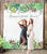 Succulent Bridal Shower Photo Backdrop, Dessert Backdrop, Greenery Bridal Shower Decorations, Greenery Backdrop, Succulent Backdrop