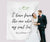 I Have Found The One Whom My Soul Loves | Wedding Ceremony Backdrop - Blushing Drops