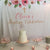 Girl Baptism Banner, Baptism Photo Booth, Pink Baptism Decoration - Blushing Drops