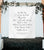 Wedding Vow Backdrop | Calligraphy Wedding Decorations, Rustic Wedding Arch Decor - Blushing Drops