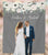 Rustic Vintage Wedding Photo Booth Backdrop | Grey Wedding Decorations - Blushing Drops