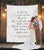 Wedding Vow Backdrop | Calligraphy Wedding Decorations, Rustic Wedding Arch Decor - Blushing Drops